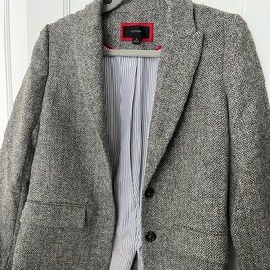 J. Crew Oversized Tweed Blazer